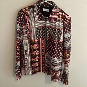 NEW Raga Man Raavi Patchwork Zip Jacket Size M